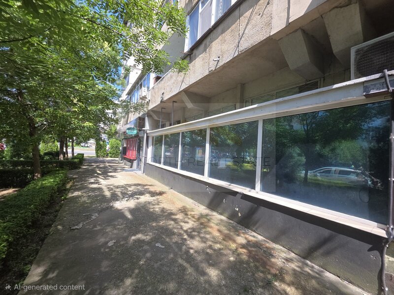 Constantin Brancoveanu Spatiu comercial 45 mp, vitrina, zona cu vad